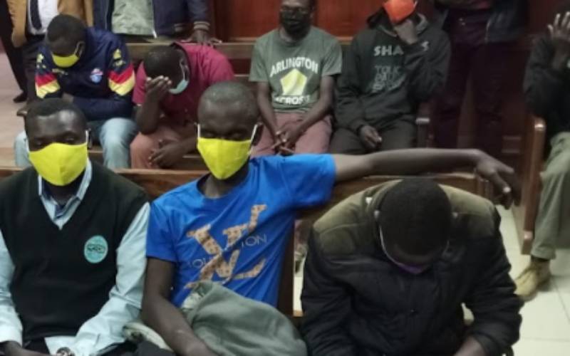 16 boda boda riders in Wangari Maathai Road alleged sexual assault freed