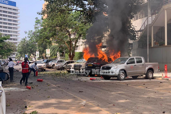 Two explosions rock Ugandan capital Kampala