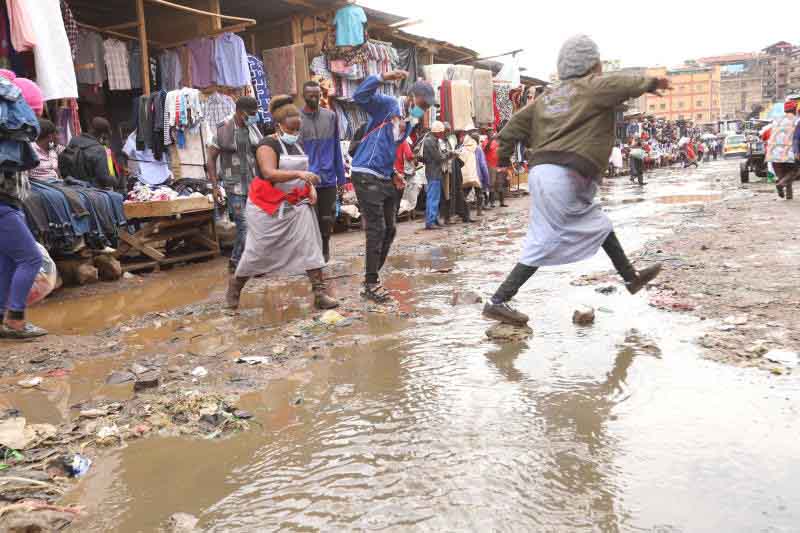 Nairobi drainage mess blamed on encroaching