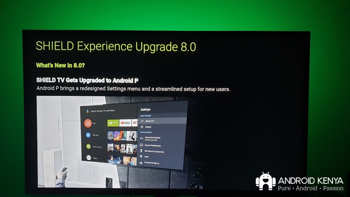 NVIDIA Shield receiving Android 9 Pie update
