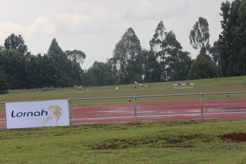 The empty athletics tracks of Iten : The standard Sports