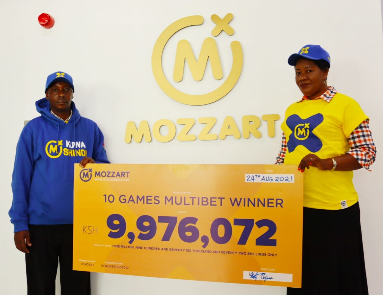 Naivasha welder strikes it rich with Ksh.10m win on Mozzart