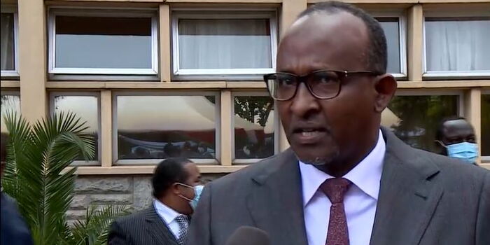 Uhuru Interrupts Duale's Rant After Address [VIDEO]