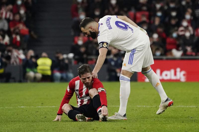 Benzema brace hands Real Madrid 2-1 win against Athletic : The standard Sports
