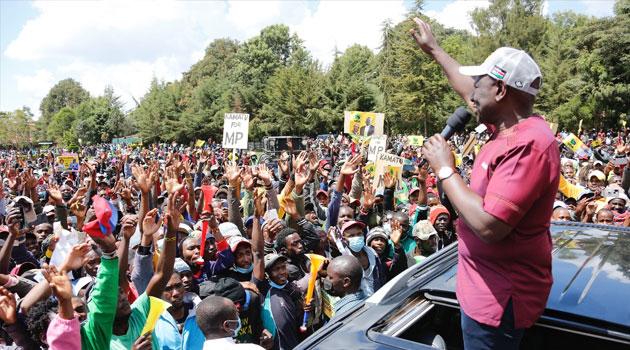 DP Ruto taunts opponents who've just 'discovered the mountain' » Capital News
