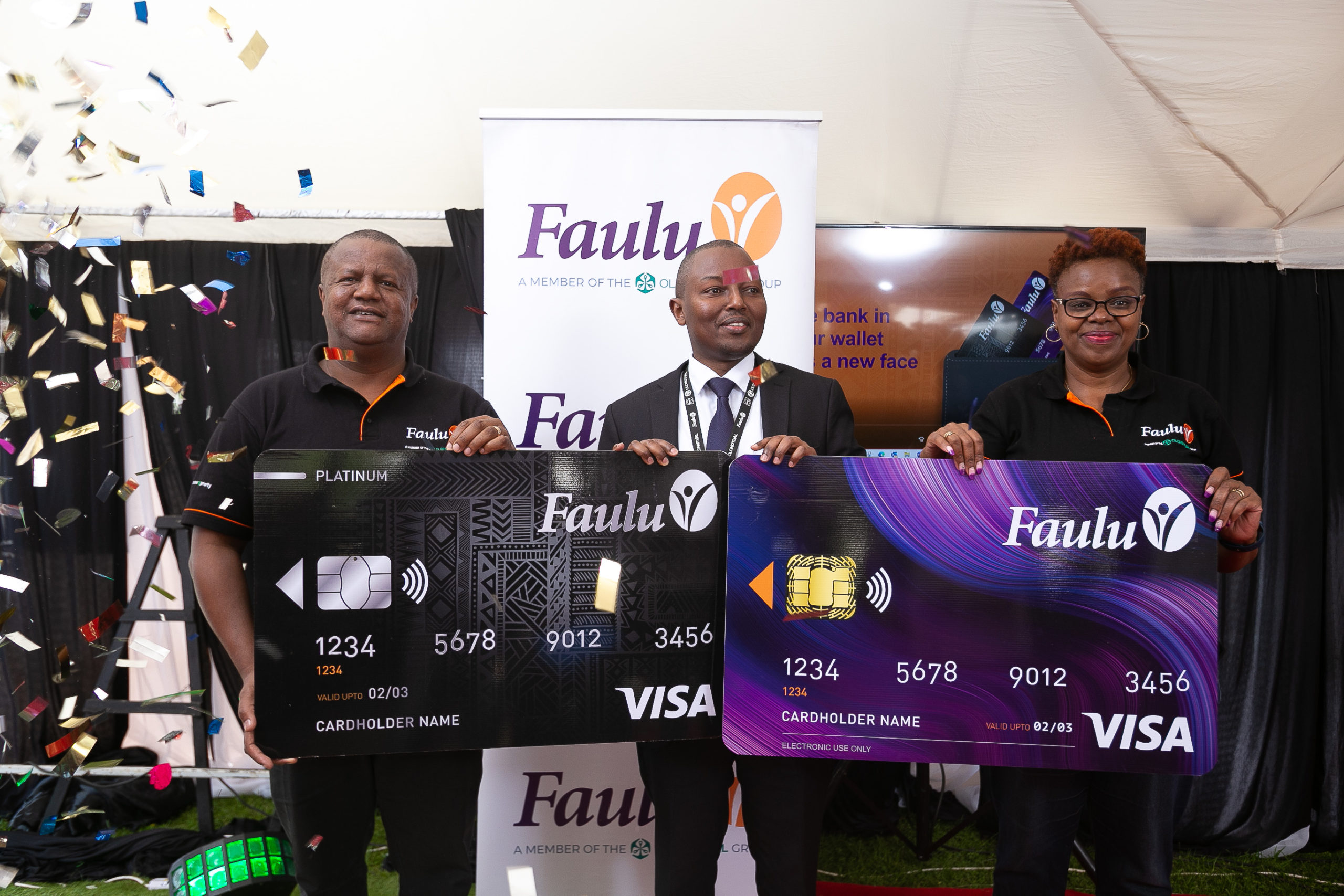 Faulu bank launches new contactless cards with 3D security features