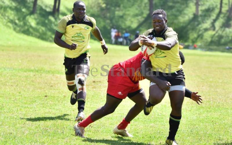 Kabras Sugar thrash Nakuru to maintain Kenya Cup top spot : The standard Sports