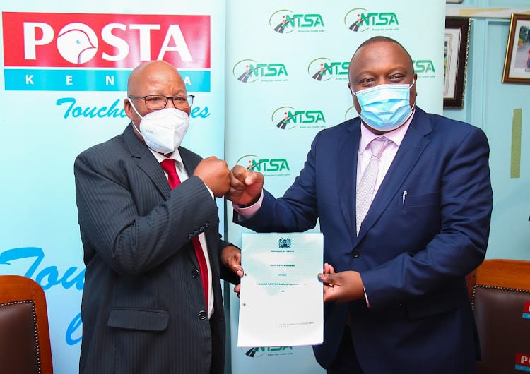NTSA to dispatch driving licenses, logbooks through Posta