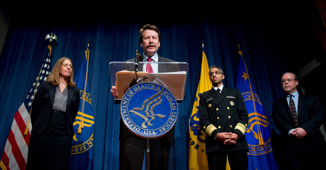 Biden to Choose Robert Califf to Lead F.D.A., Despite Drug Industry Ties