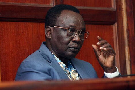 Former President Daniel Moi's personal assistant Joshua Kulei
