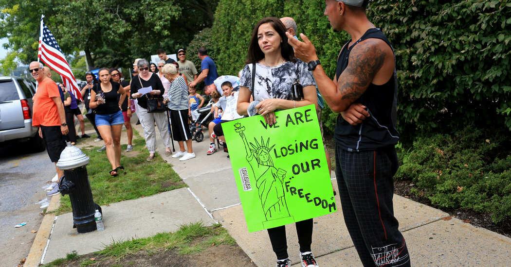 New York weighs using the National Guard to replace unvaccinated health care workers.