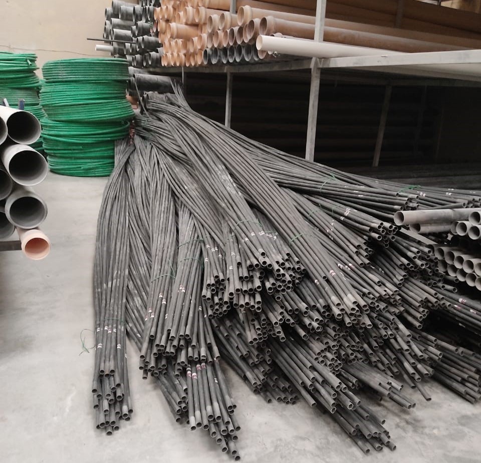 KEBS seizes sub-standard plastic Pipes and Construction Materials