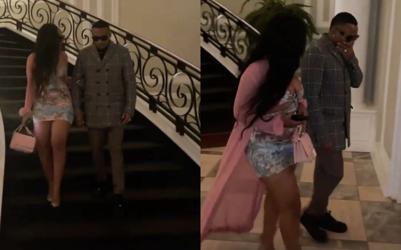 Does Otile Brown have a new catch?