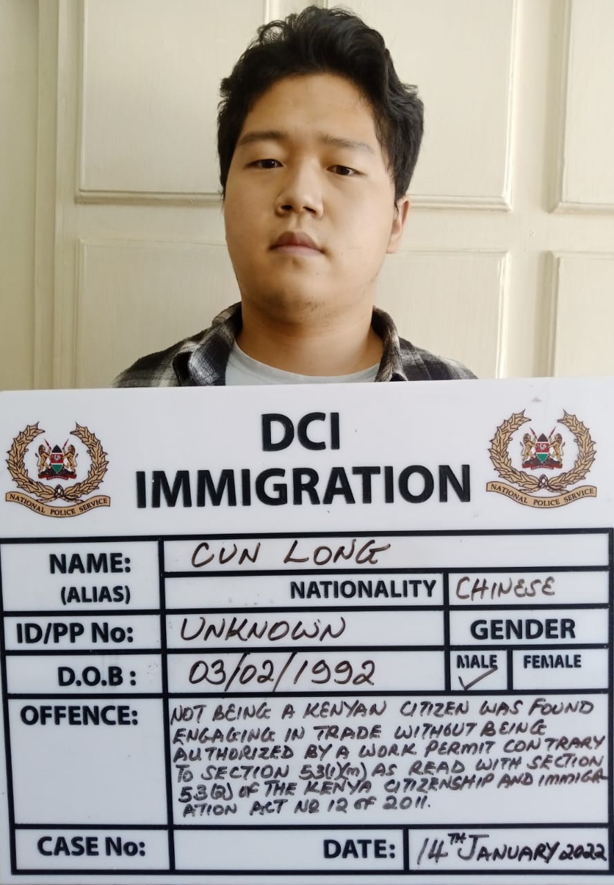 Six Chinese nationals arrested for not having work permits » Capital News