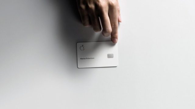 Apple Card titanium