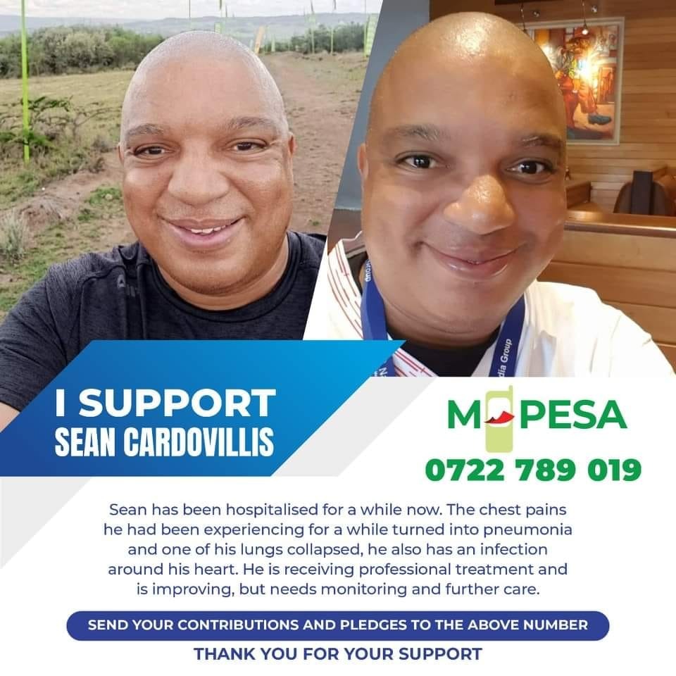 Sports presenter Sean Cardovillis appealing for medical financial help » Capital News