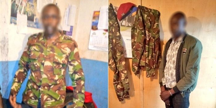KDF Imposter Nabbed After Arresting Police Officer