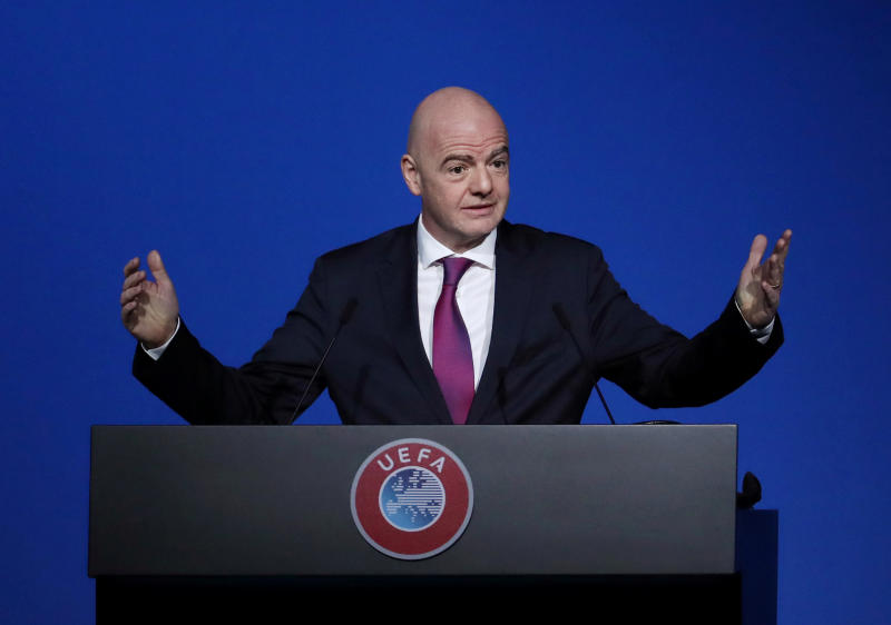 FIFA asks leagues to use 'common sense' as sport protests over George Floyd death