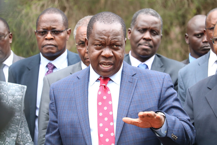 Matiangi Beefs Up Security Ahead Of Party Preliminaries