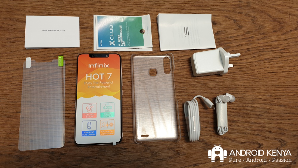 Unboxing the Infinix Hot 7