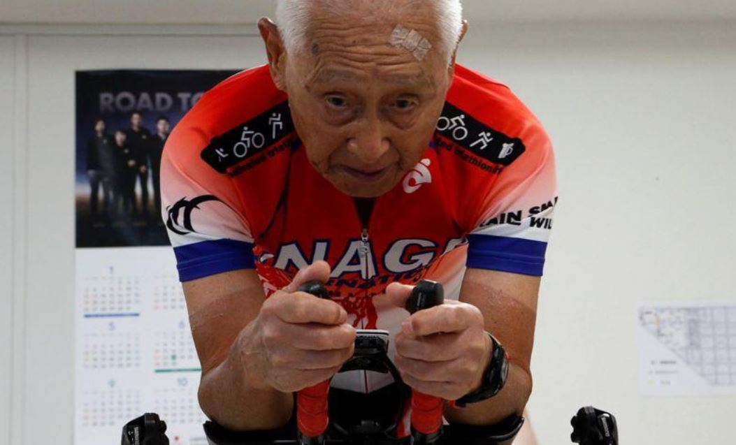 World’s oldest Ironman plans to keep competing into his 90s