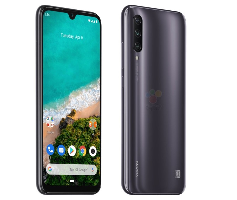 Xiaomi Mi A3 Android One leaked
