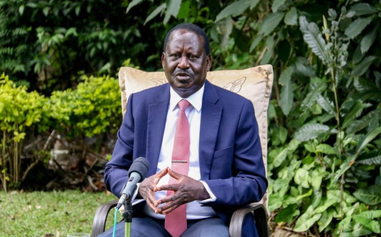 Raila Says Kenyans Are Concerned About His Stance on Corruption