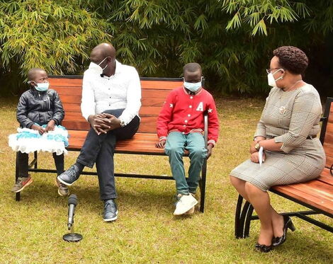 5 Times Ruto Gifted Kids After Being Touched by Their Plight