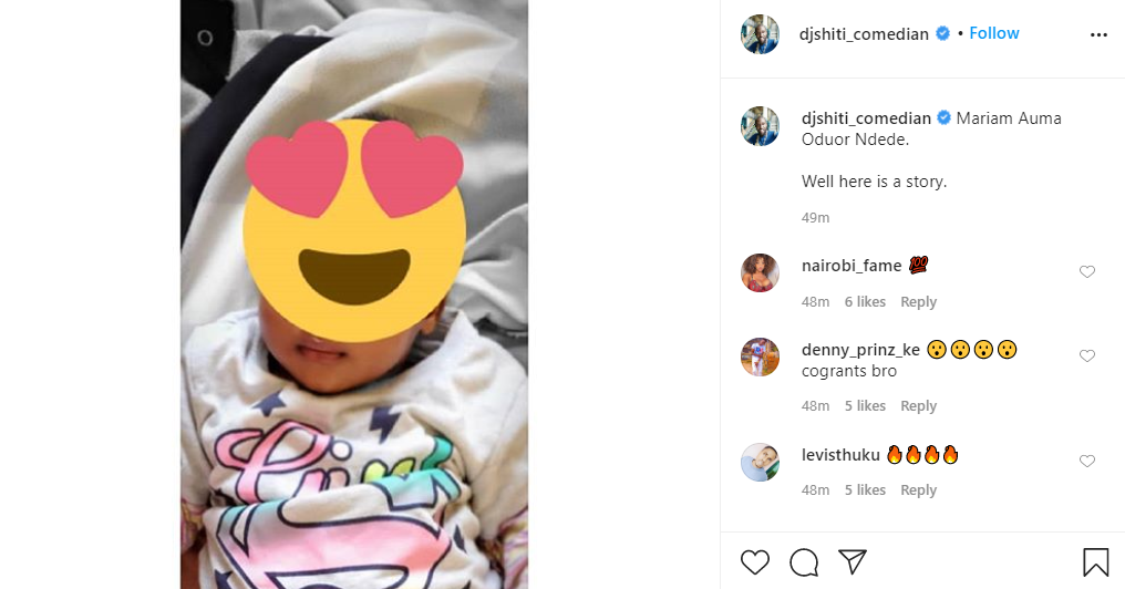 DJ Shiti’s baby mama spills dirt on comedian, accuses him of cheating on her and neglecting their daughter