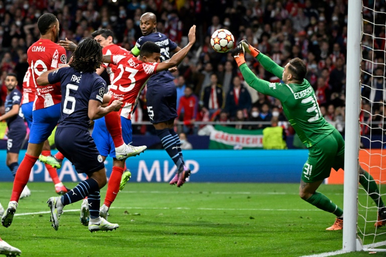 Man City see off Atletico in fiery clash to reach semi-finals