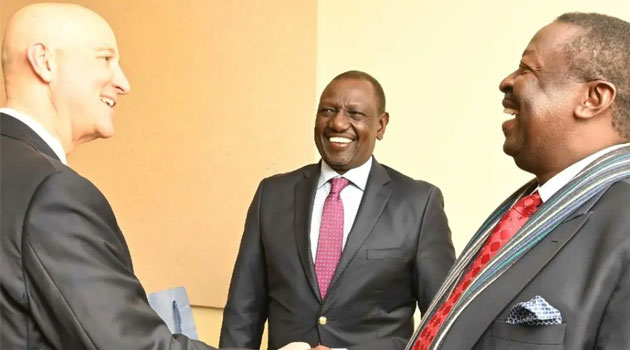 Ruto, Mudavadi meet Nebraska Governor to benchmark on tech-driven agriculture » Capital News