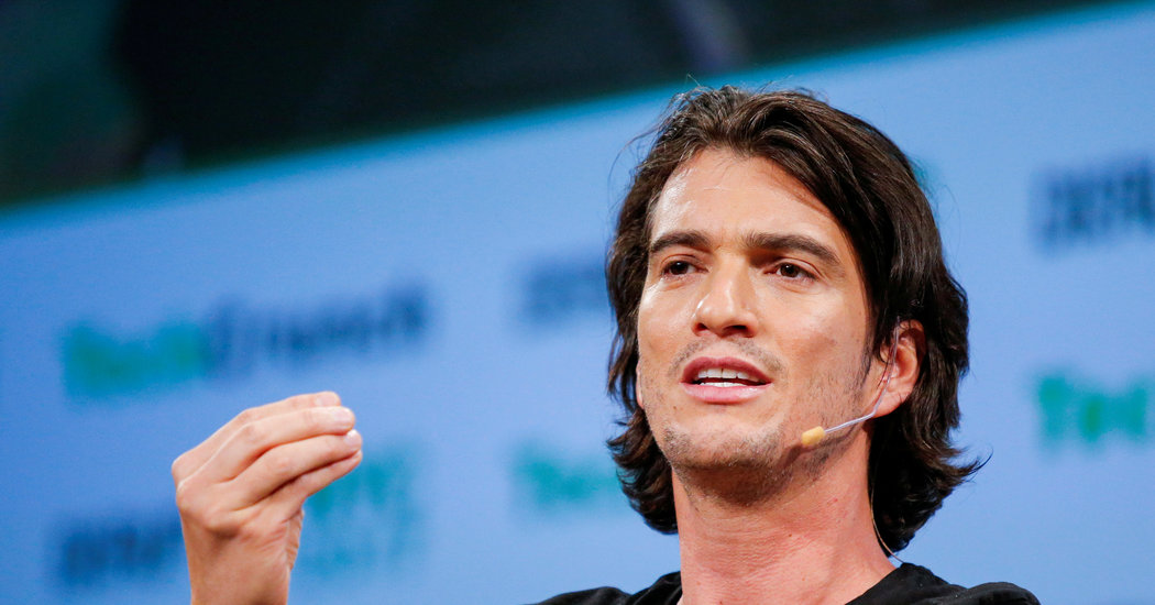 Adam Neumann, WeWork’s Former Chief, Sues SoftBank