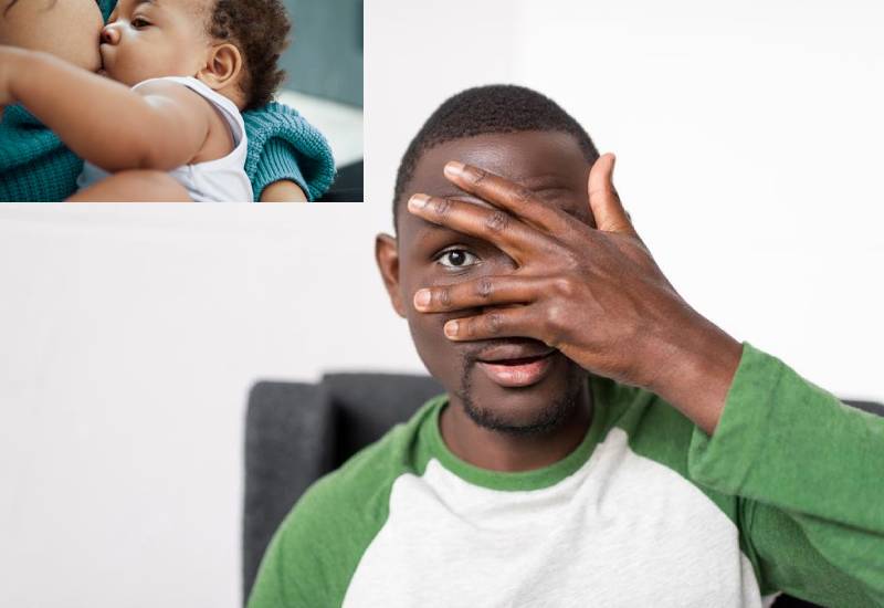 Grown men now demanding to be breastfed Eve woman