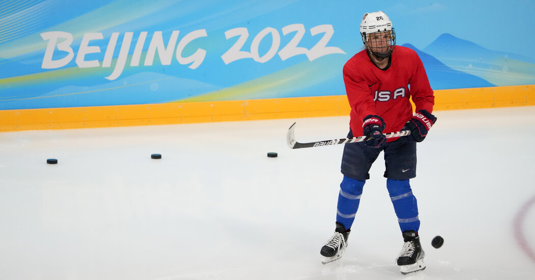 Beijing Winter Olympics Live: Women’s Ice Hockey Starts as Alpine Skiers Train