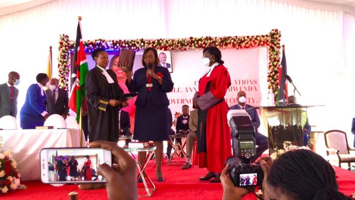 Third Governor of Nairobi: Ann Kananu Sworn In