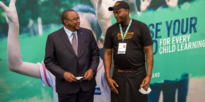 Kenyan Chef Who Served Uhuru During London Visit
