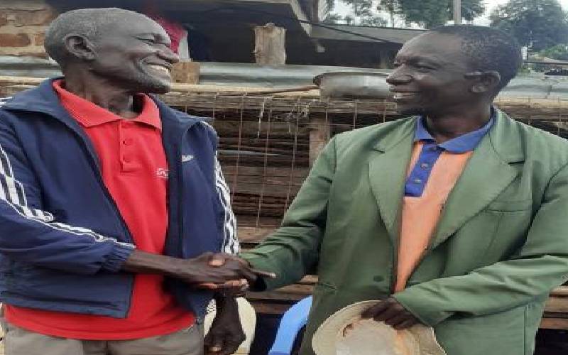 Kisii Man Returns Home After 45 Years, Family Flee Thinking He's A Ghost