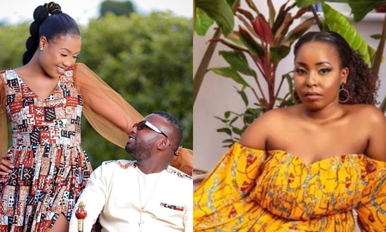 Saumu Mbuvi still bitter with baby daddy, Senator Anwar