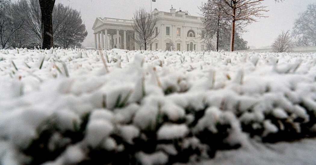Winter Storm Hits the D.C. Area and Knocks Out Power Across Southeast
