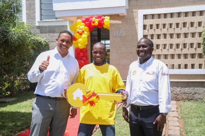 Boda-boda rider wins three-bedroom house in JAZA RAHA NA SHELL