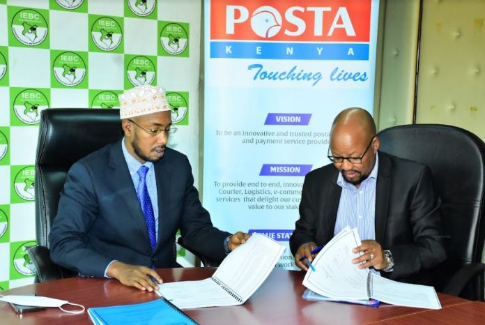 Posta Signs Ksh700 Million Deal With IEBC