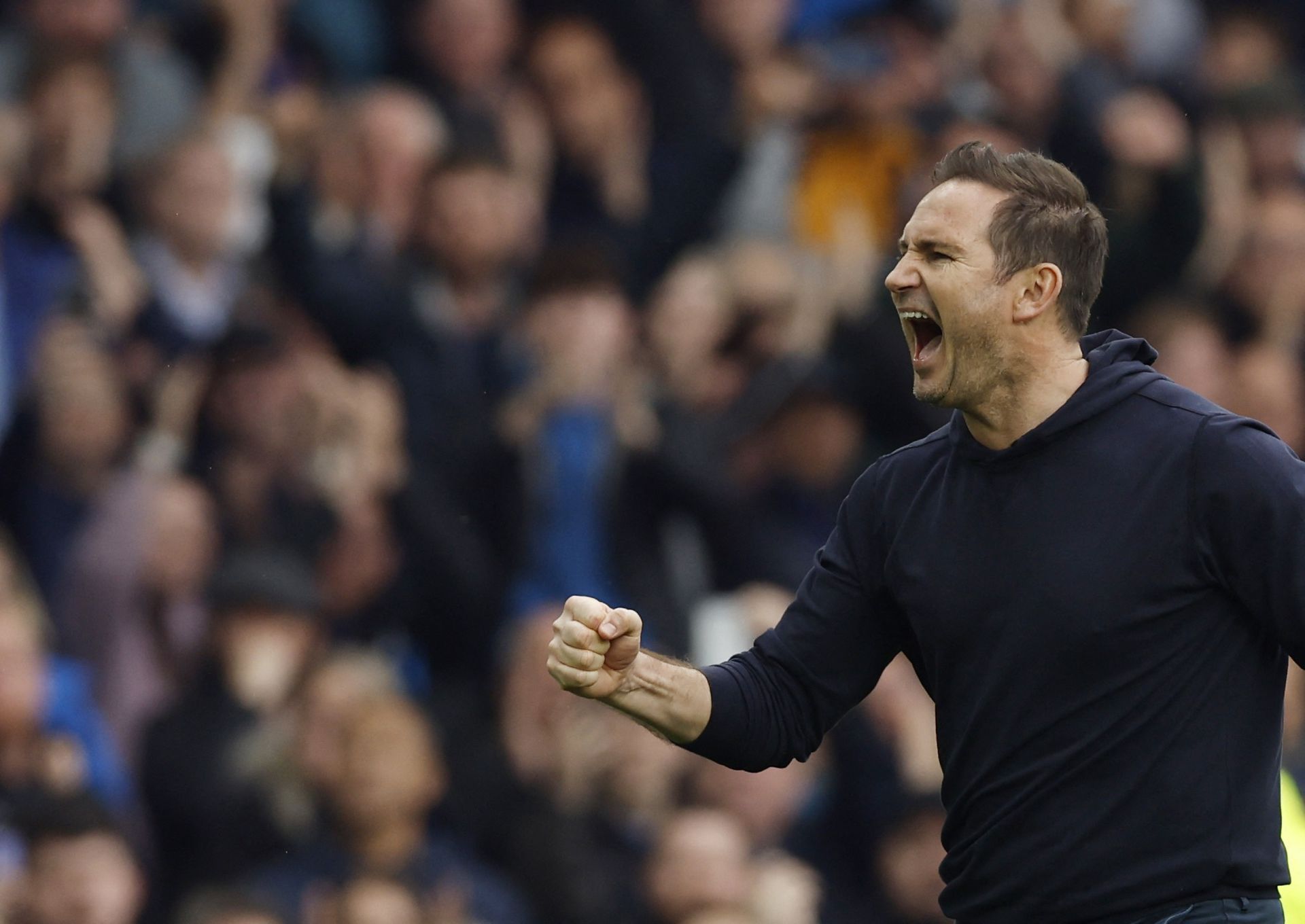 Lampard praises Everton fans after crucial Chelsea win : The standard Sports