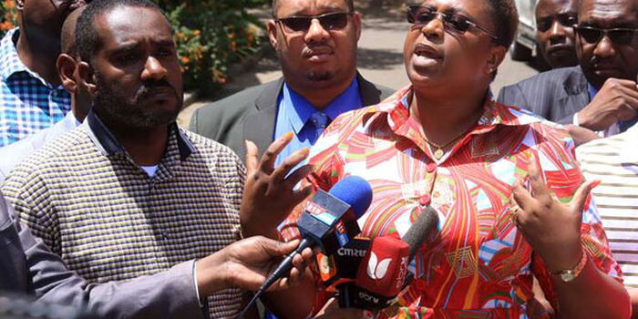 Aisha Jumwa's Prayer for Kihika Touches Gov Kinyanjui's Raw Nerve