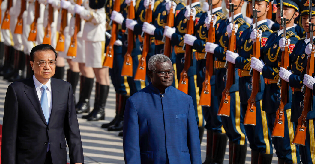 China and Solomon Islands Draft Secret Security Pact, Raising Alarm in the Pacific