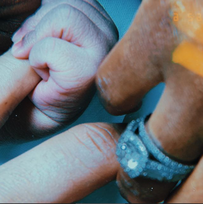 Vanessa Mdee And Rotimi Welcome Their First Born Baby (Photo) -
