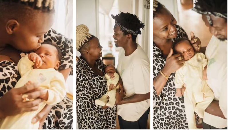 Muthoni Drummer Queen Delivers Baby Boy