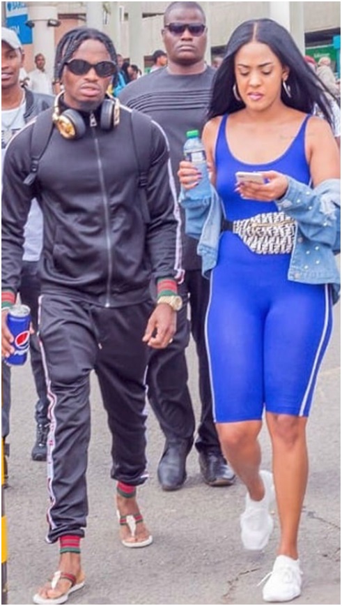 DIAMOND PLATINUMZ makes first public appearance with his Kenyan bae, DONNA OKETCH (PHOTOs)