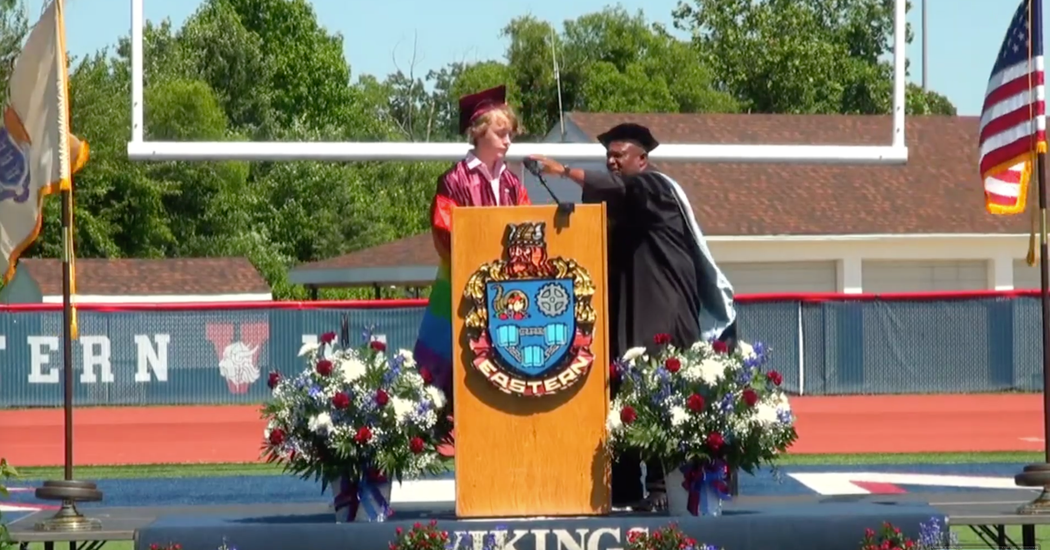 When a Valedictorian Spoke of His Queer Identity, the Principal Cut Off His Speech