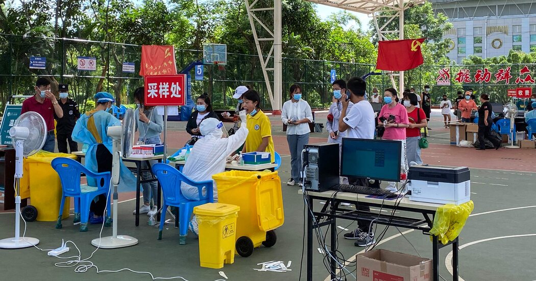 Near-Daily Covid Tests, Sleeping in Classrooms: Life in Covid-Zero China