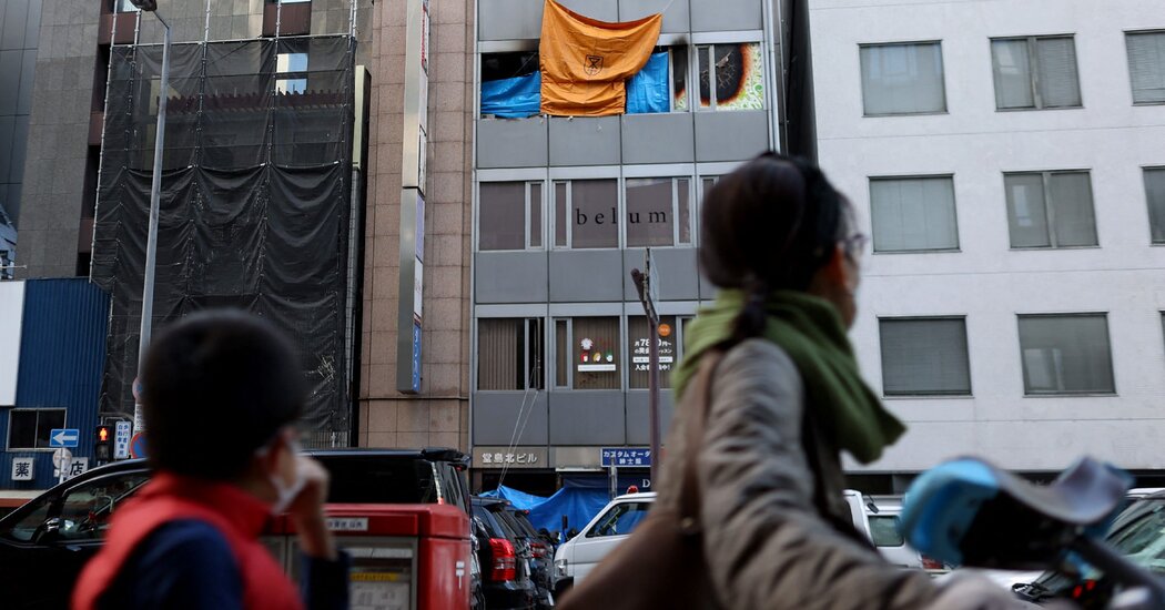 Japan Fire: Osaka Police Identify a Suspect, 61